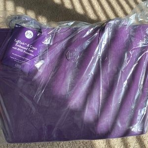 Joy Mangano purple tote
